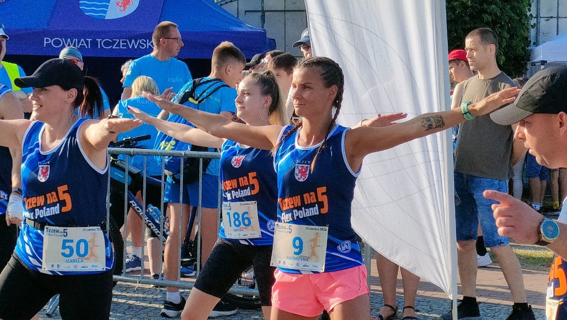 Wyniki zawodów biegowych  TCZEW NA 5 Z FLEX POLAND !!