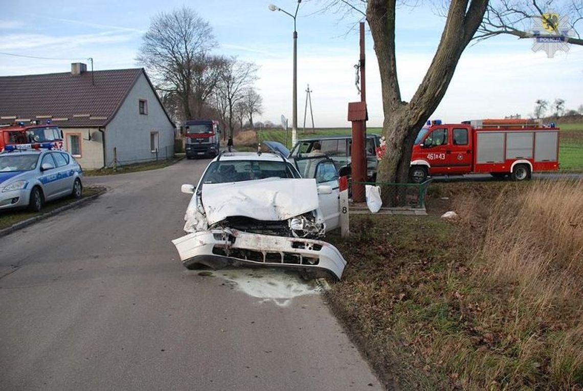 Wypadek drogowy w Dubieli Wypadek drogowy w Dubieli