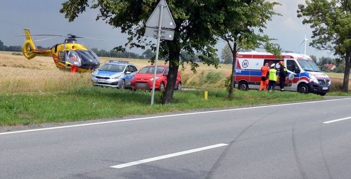 Wypadek na drodze krajowej nr 55 – Policja apeluje o ostrożność!