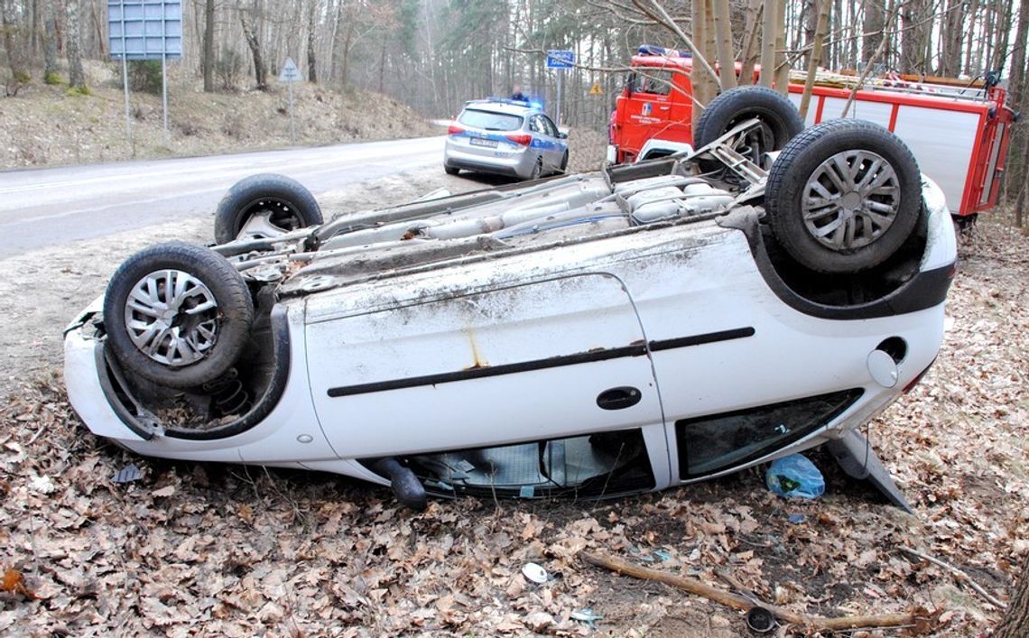 Wypadek na drodze wojewódzkiej nr 214 pomiędzy Skórczem, a miejscowością Głuche. Wypadek na drodze wojewódzkiej nr 214 pomiędzy Skórczem, a miejscowością Głuche.