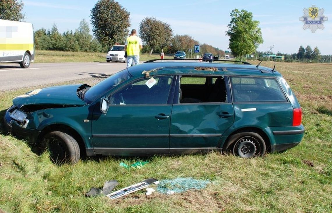 Wypadek na krajowej &quot;20&quot;