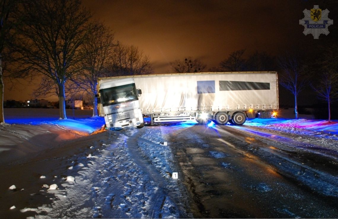 Wypadek na trasie Człuchów - Chojnice