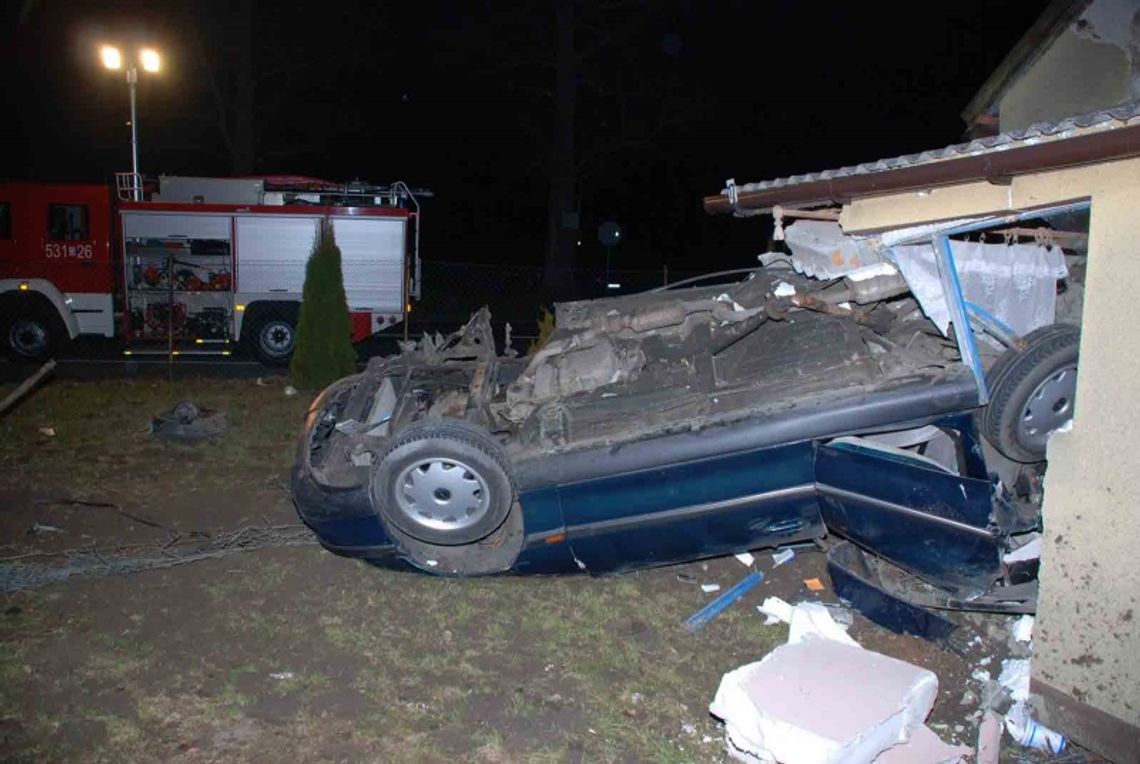 Wypadek pod Sztumem. Dwie osoby nie żyją