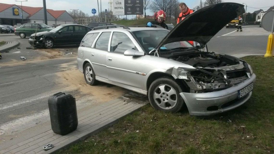 Wypadek przy ul. Jagiellońskiej w Tczewie. Ranny 72-latek