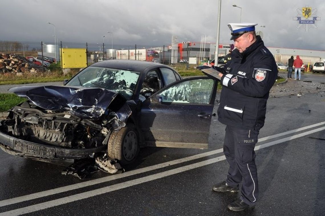 Wypadek w Będzieszynie