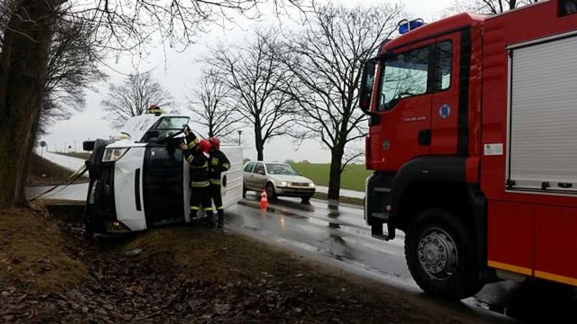Wypadek w miejscowości Kokoszkowy Wypadek w miejscowości Kokoszkowy