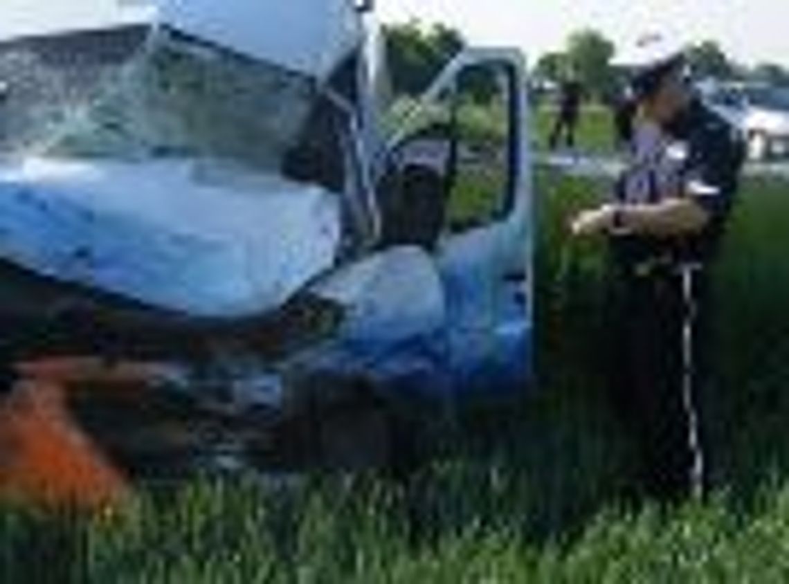 Wypadek w Nowej Hucie - trzy osoby ranne