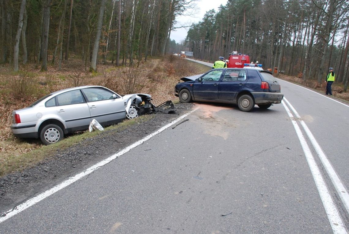 Wypadek w okolicy Brachlewa – 4 osoby ranne Wypadek w okolicy Brachlewa – 4 osoby ranne