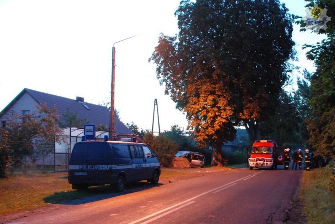 Wypadek w Raciniewie, jedna osoba nie żyje Wypadek w Raciniewie, jedna osoba nie żyje