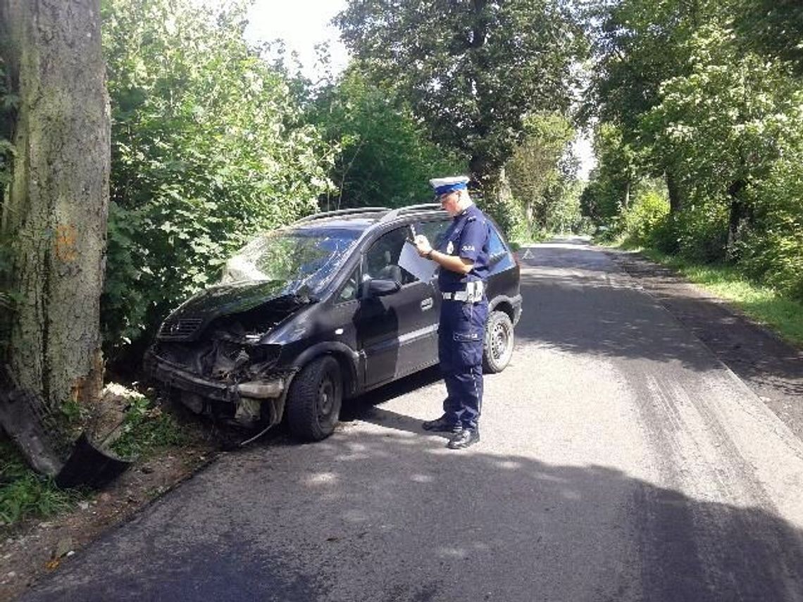 Wypadek w Trumiejach - cztery osoby ranne Wypadek w Trumiejach - cztery osoby ranne