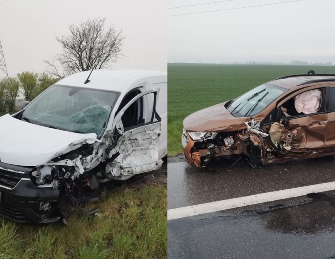 Wypadek w Zajączkowie. 72-latek zasnął za kierownicą