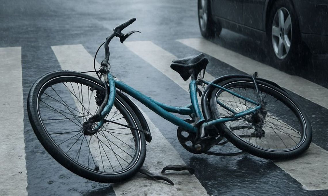 Wypadek z udziałem rowerzystki na ul. Skarszewskiej. Apelujemy o ostrożność!