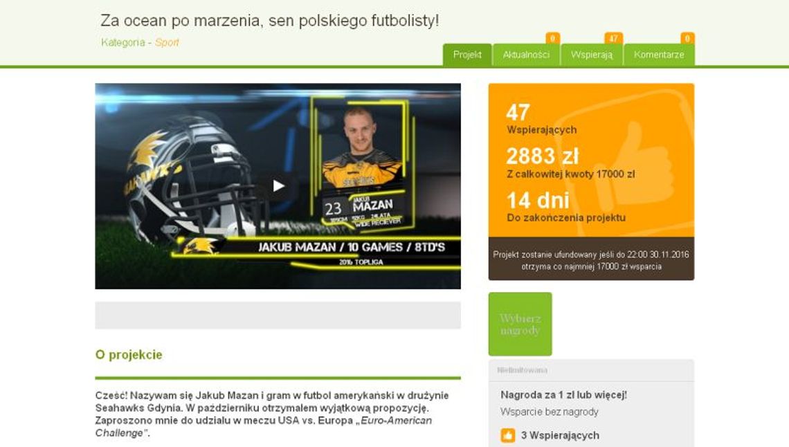 Wyślij gdyńskiego jastrzębia do Stanów Wyślij gdyńskiego jastrzębia do Stanów