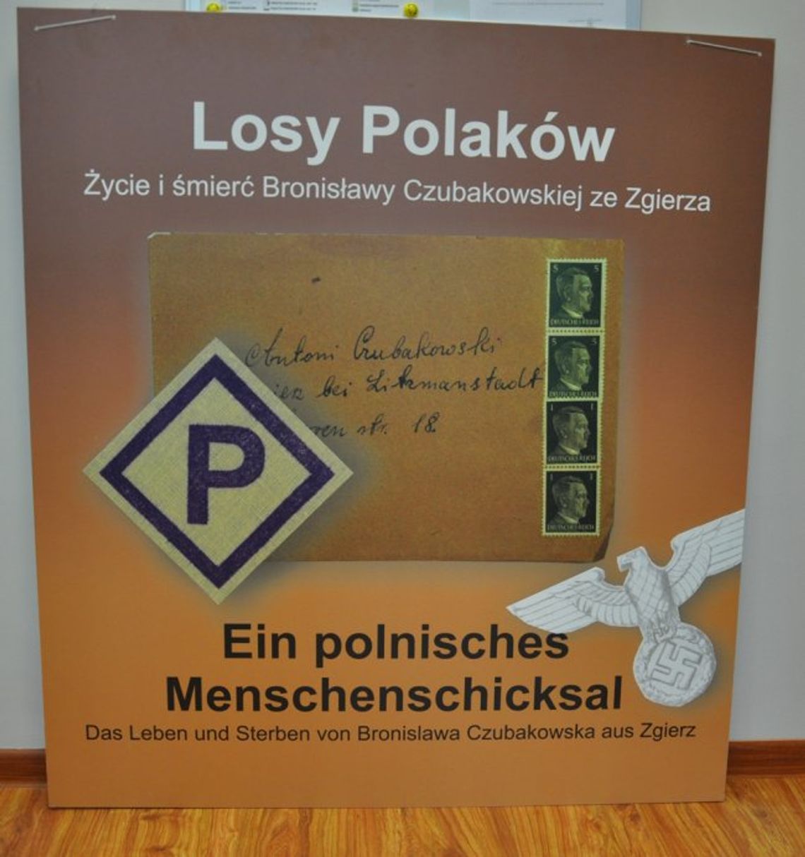 Wystawa - Losy Polaków. Życie i śmierć Bronisławy Czubakowskiej ze Zgierza