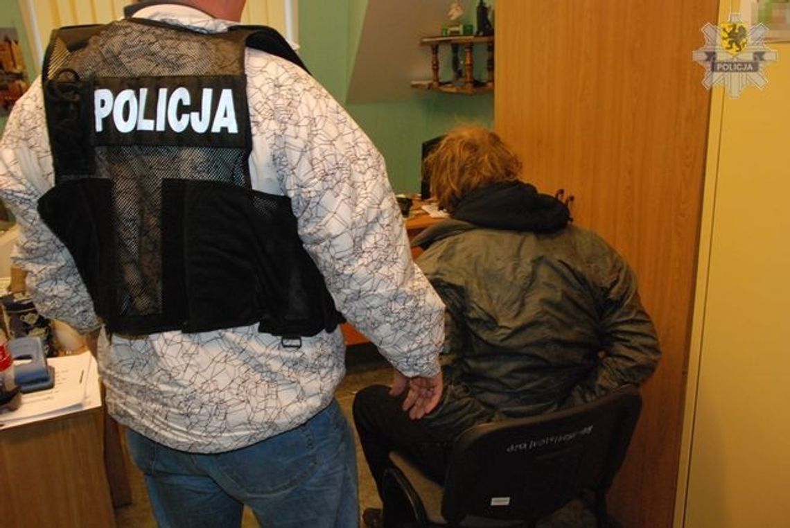 Wytropiony po napadzie na bank