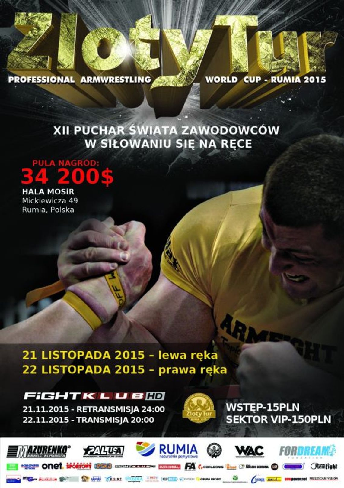 XII Puchar Świata Zawodowców w Armwrestlingu