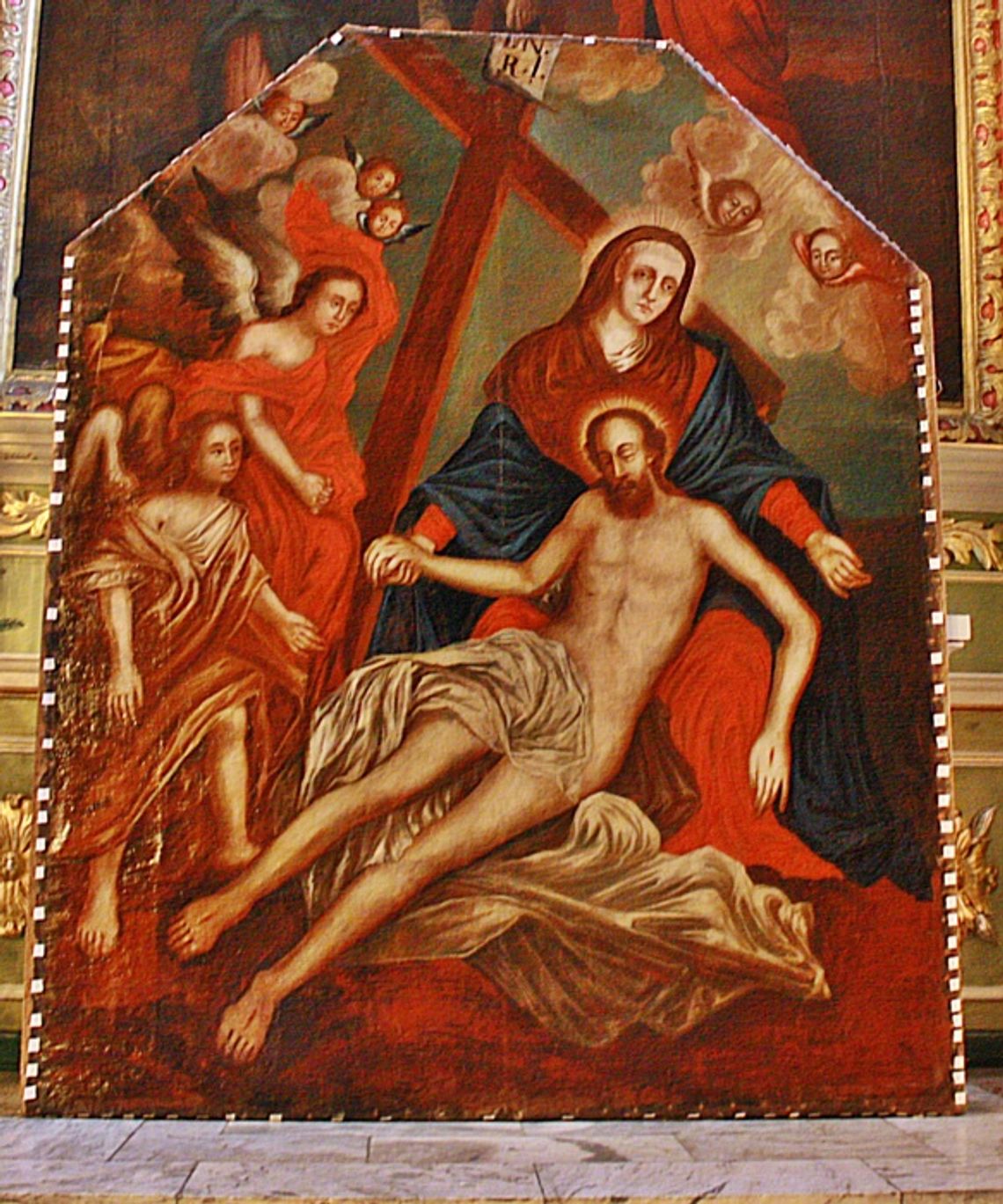 XVIII-wieczny obraz po renowacji jak nowy