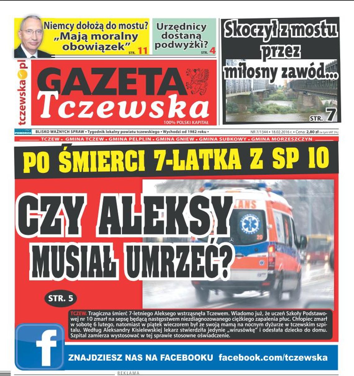 Z zapaleniem płuc odesłali do domu. Później zmarł na sepsę Z zapaleniem płuc odesłali do domu. Później zmarł na sepsę