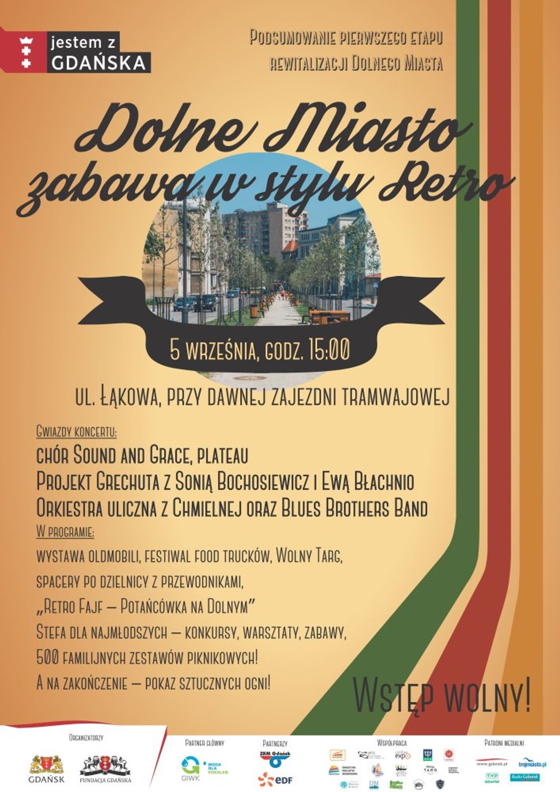 Zabawa w stylu retro na Dolnym Mieście Zabawa w stylu retro na Dolnym Mieście