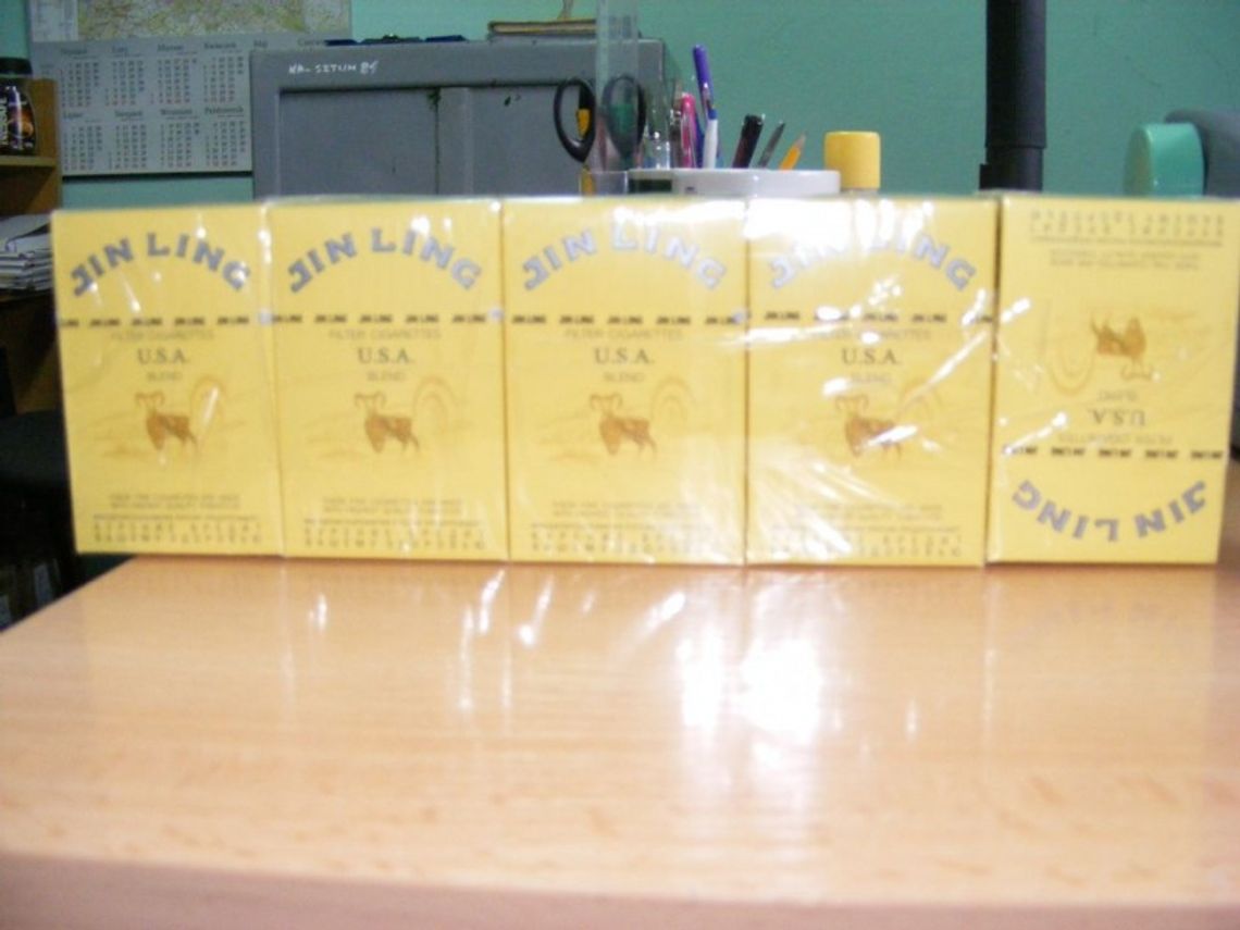 ZABEZPIECZYLI 960 PACZEK PAPIEROSÓW BEZ AKCYZY ZABEZPIECZYLI 960 PACZEK PAPIEROSÓW BEZ AKCYZY