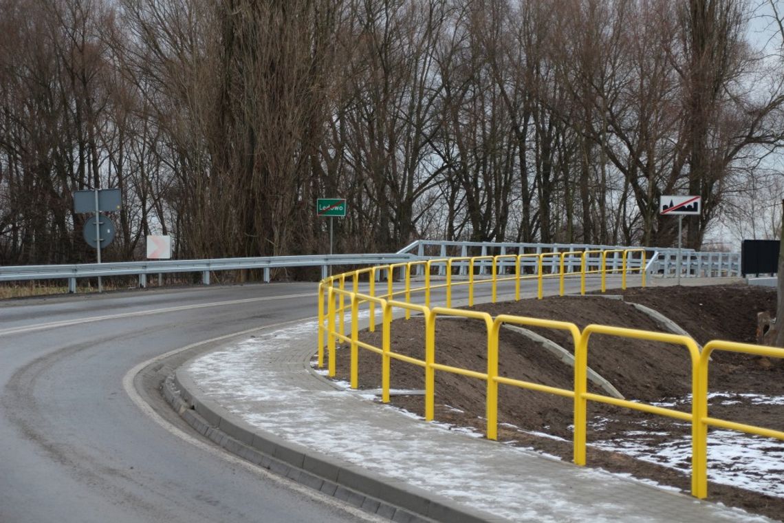 Zakończono przebudowę mostu w Lędowie Zakończono przebudowę mostu w Lędowie