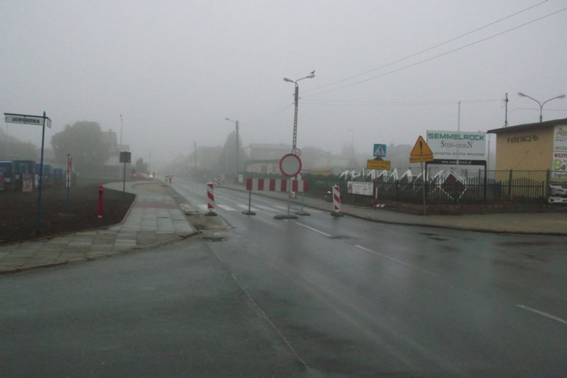 Zamknięcie skrzyżowania jednak do piątku