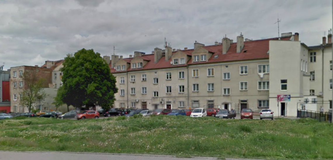 Zaplecze ul. Kościuszki z planem Zaplecze ul. Kościuszki z planem