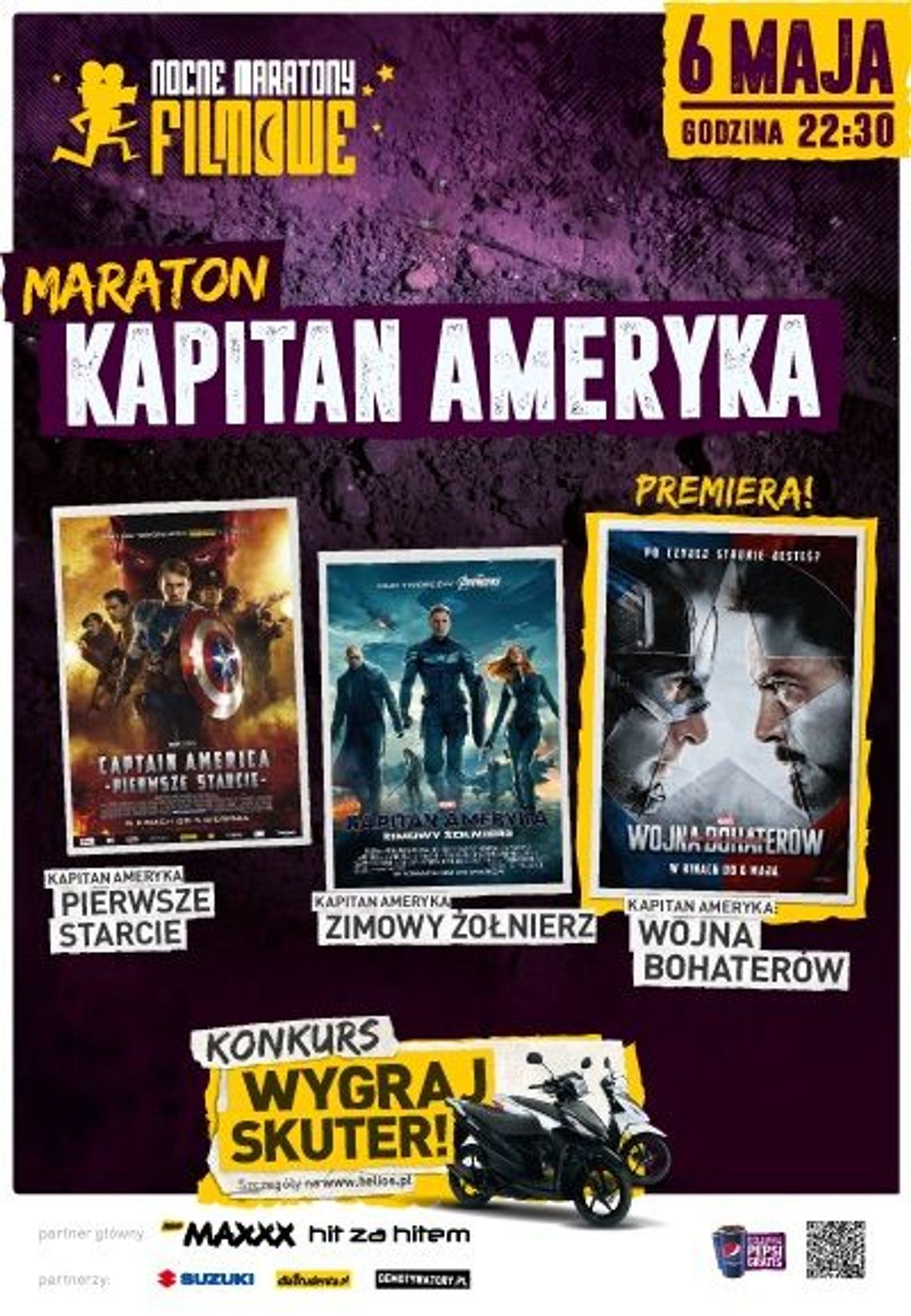 [ZAPROSZENIA] Maraton Kapitana Ameryka w kinie Helios
