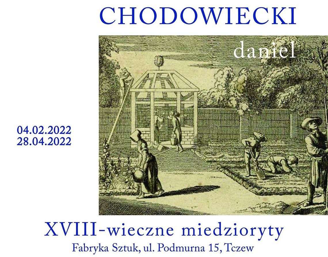 Zaproszenie na wystawę grafik Daniela Chodowieckiego 