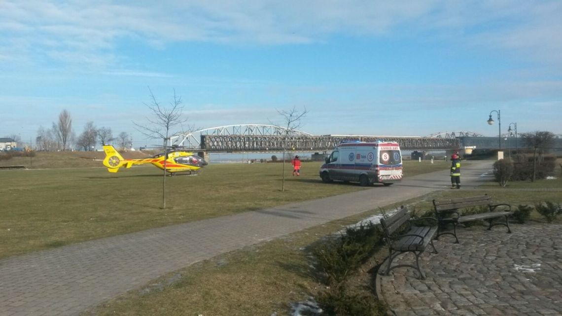 Zatrucie czadem przy ul. Wyspiańskiego. Jedna osoba trafiła do szpitala Zatrucie czadem przy ul. Wyspiańskiego. Jedna osoba trafiła do szpitala