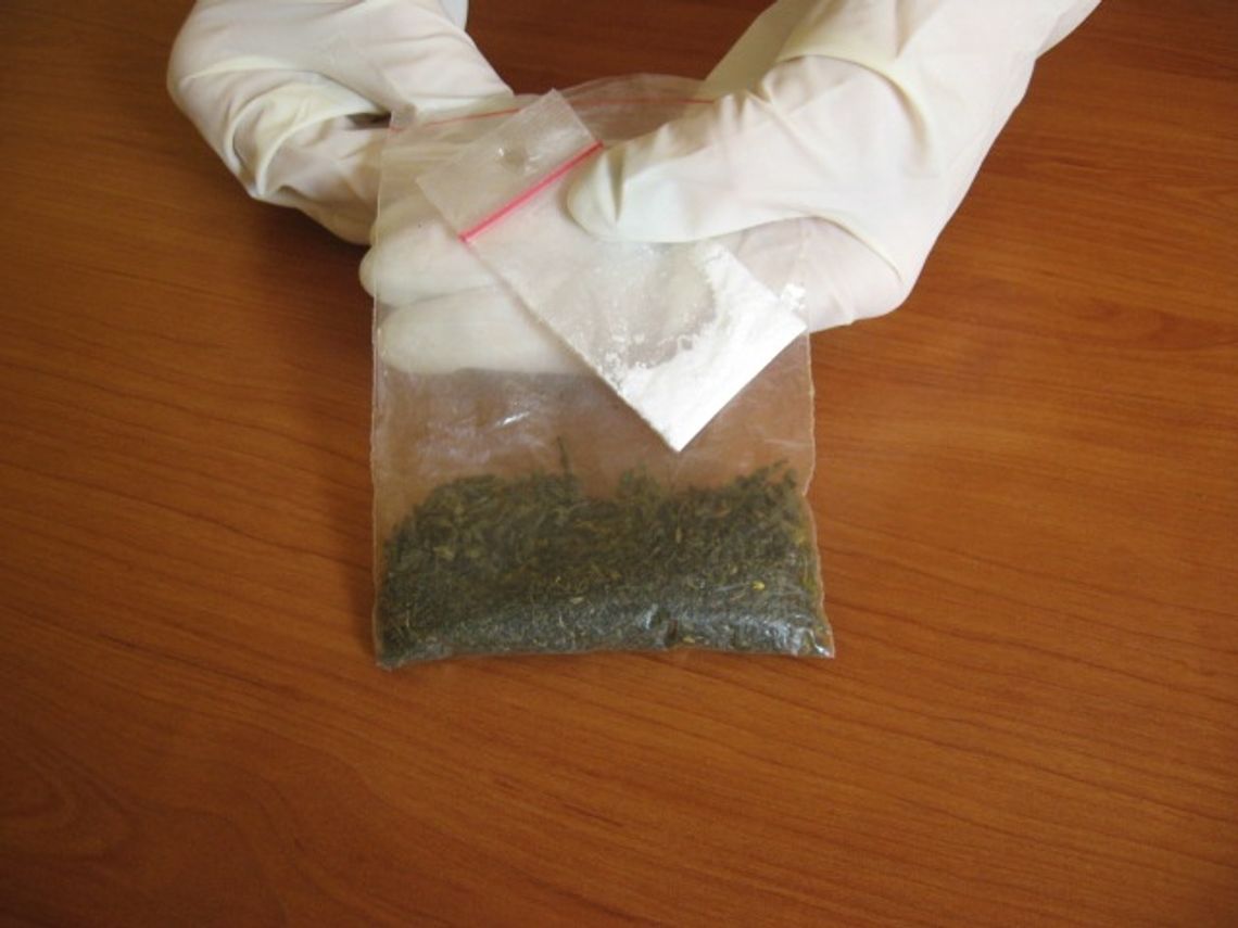 Zatrzymany za narkotyki Zatrzymany za narkotyki