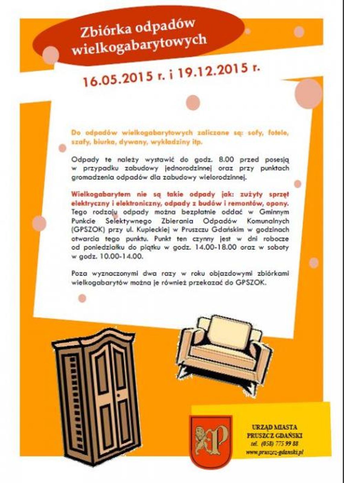 Zbiórka odpadów wielkogabarytowych