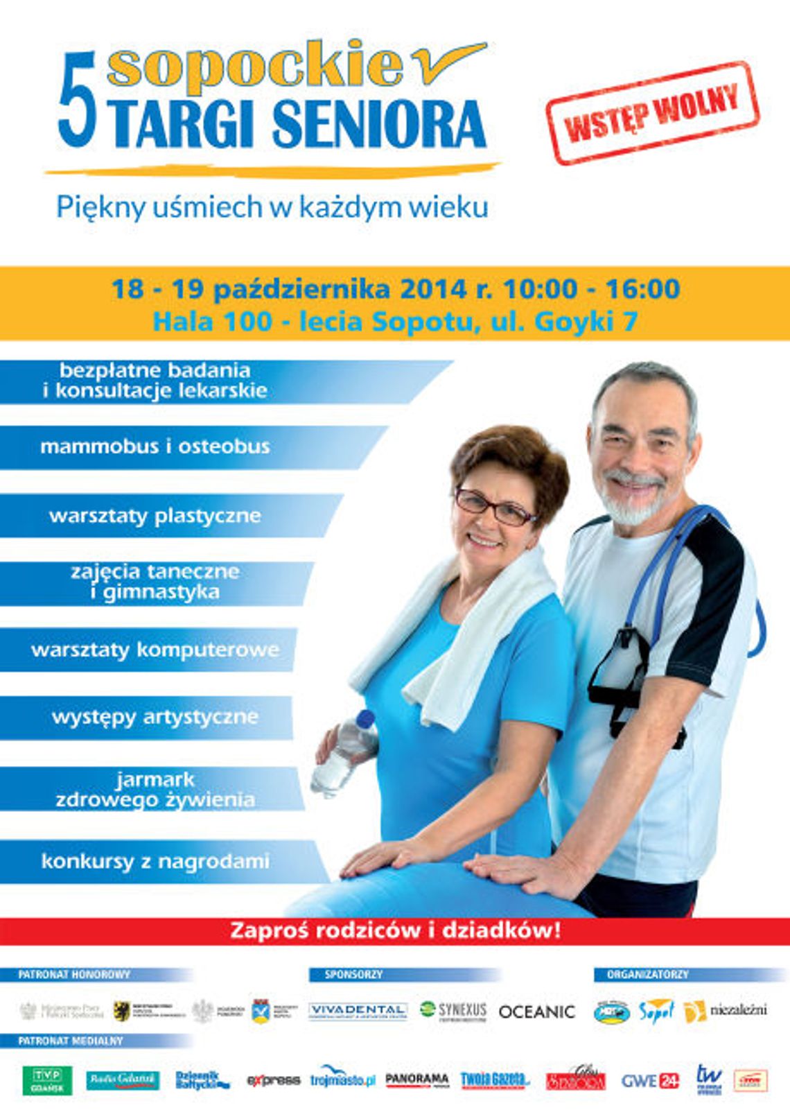 Zbliżają się Sopockie Targi Seniora Zbliżają się Sopockie Targi Seniora