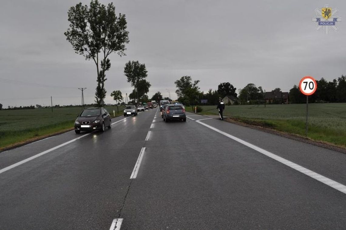 Zderzenie 4 aut na Siódemce Zderzenie 4 aut na Siódemce