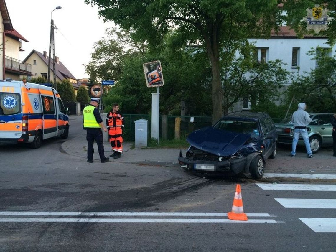 Zderzenie na skrzyżowaniu Ofiar Piaśnicy i Krasińskiego