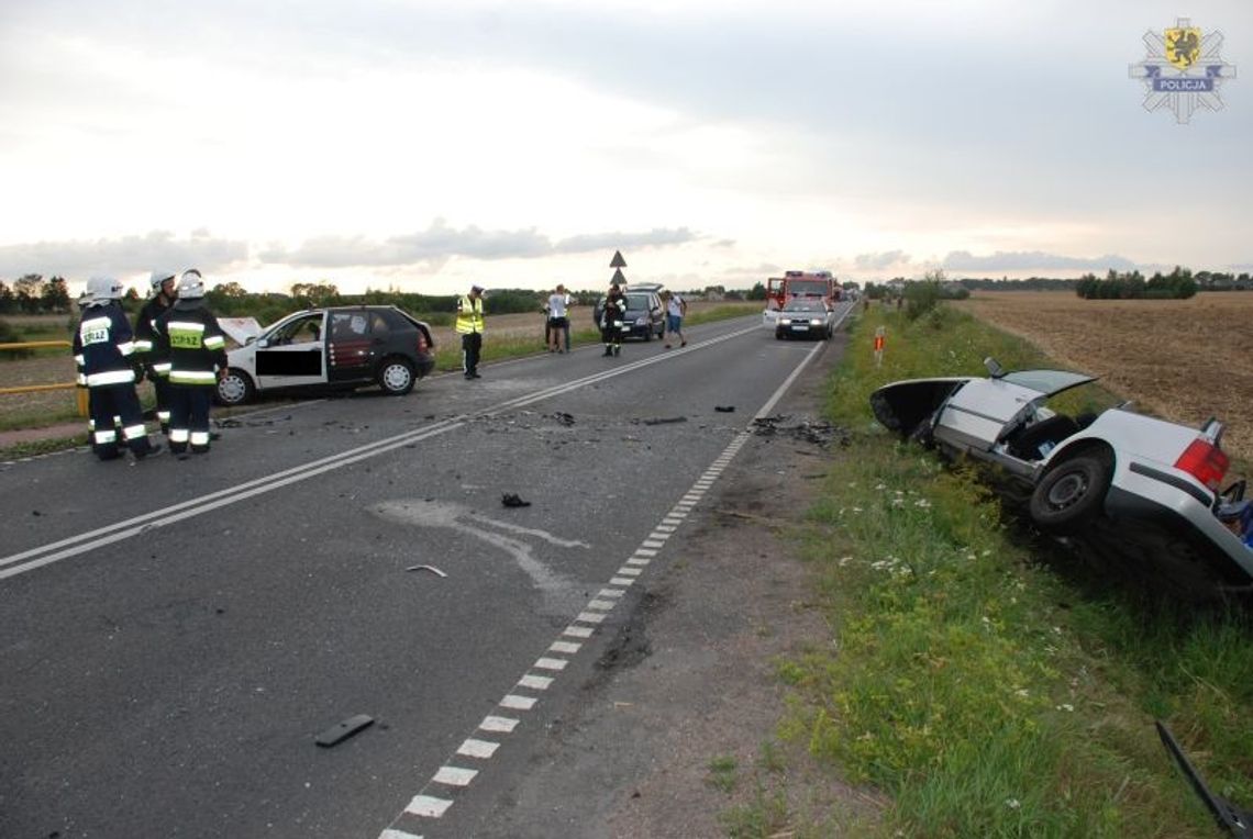 Zderzenie skody fabii z volkswagenem passatem Zderzenie skody fabii z volkswagenem passatem