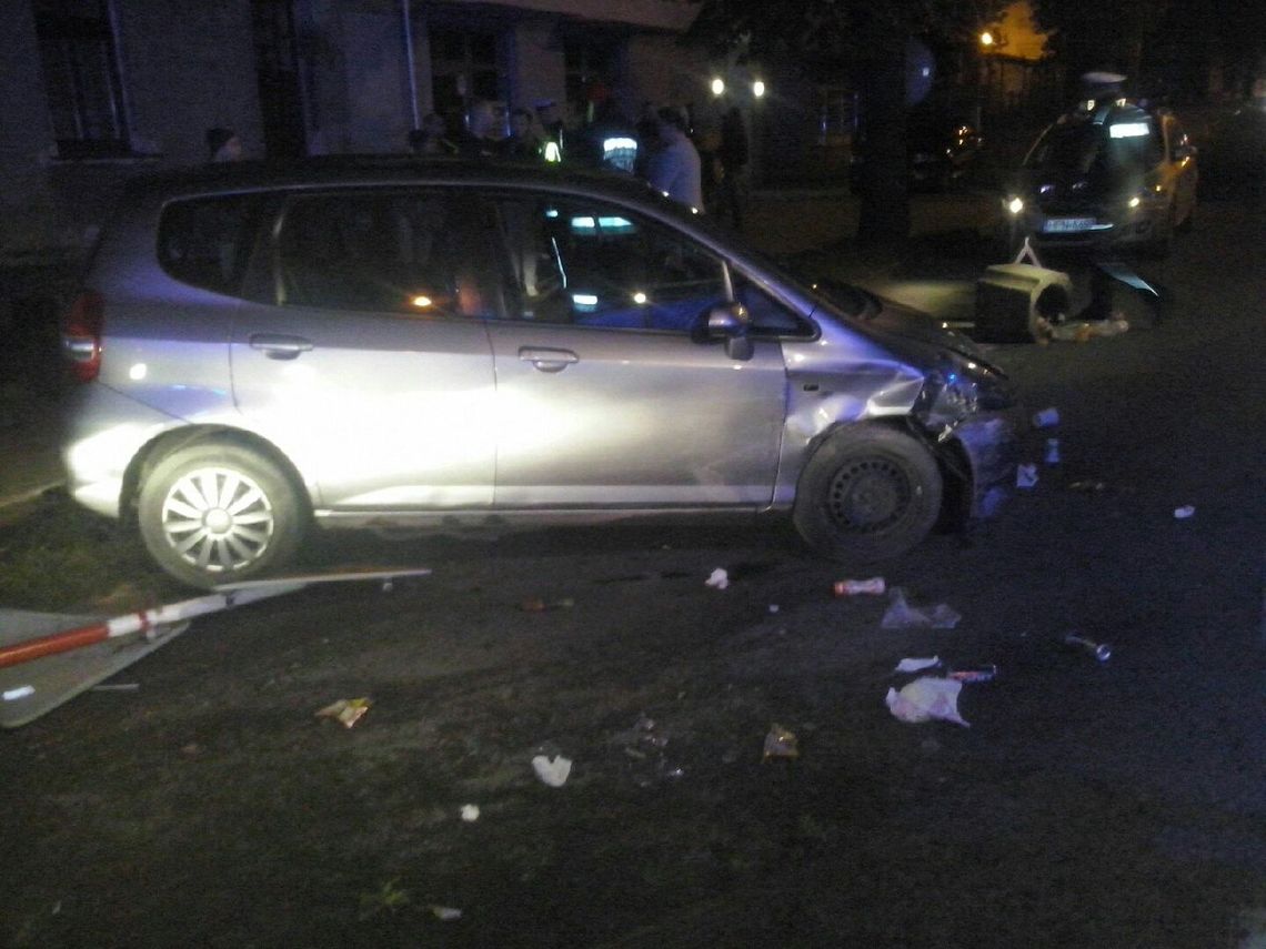 Zderzenie w centrum Tczewa! Jedna osoba ranna Zderzenie w centrum Tczewa! Jedna osoba ranna