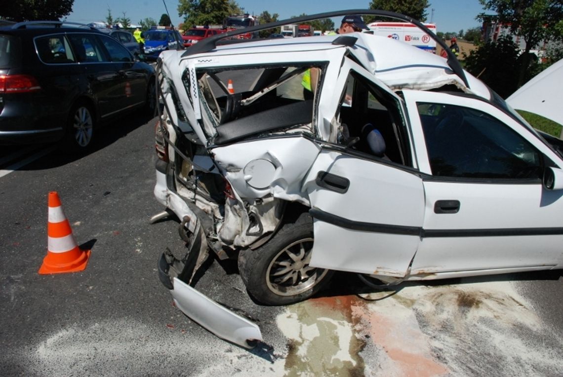 (ZDJĘCIA) 8-latek ranny w wypadku. Jaka przyczyna zderzenia w Subkowach?