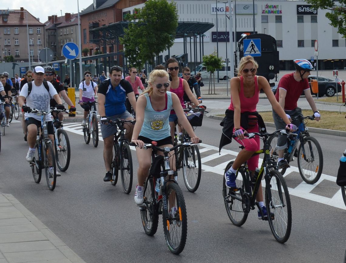 (ZDJĘCIA) Nawet 200 rowerzystów z Tczewa pojechało do Gdyni!