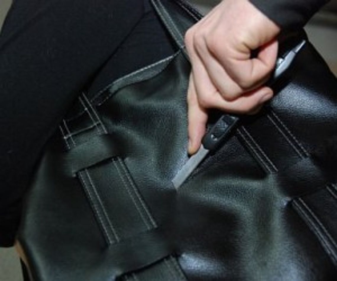 Żebraczka okradła darczyńczę Żebraczka okradła darczyńczę