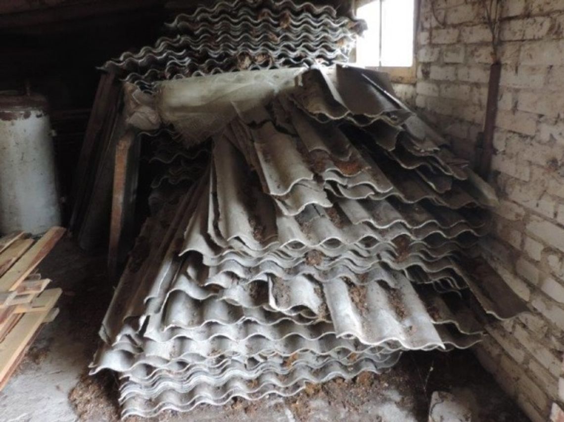 Zebrali 91,5 tony azbestu