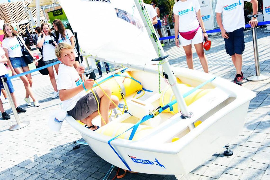 Żeglarze zaprezentowali się na EXPO Żeglarze zaprezentowali się na EXPO