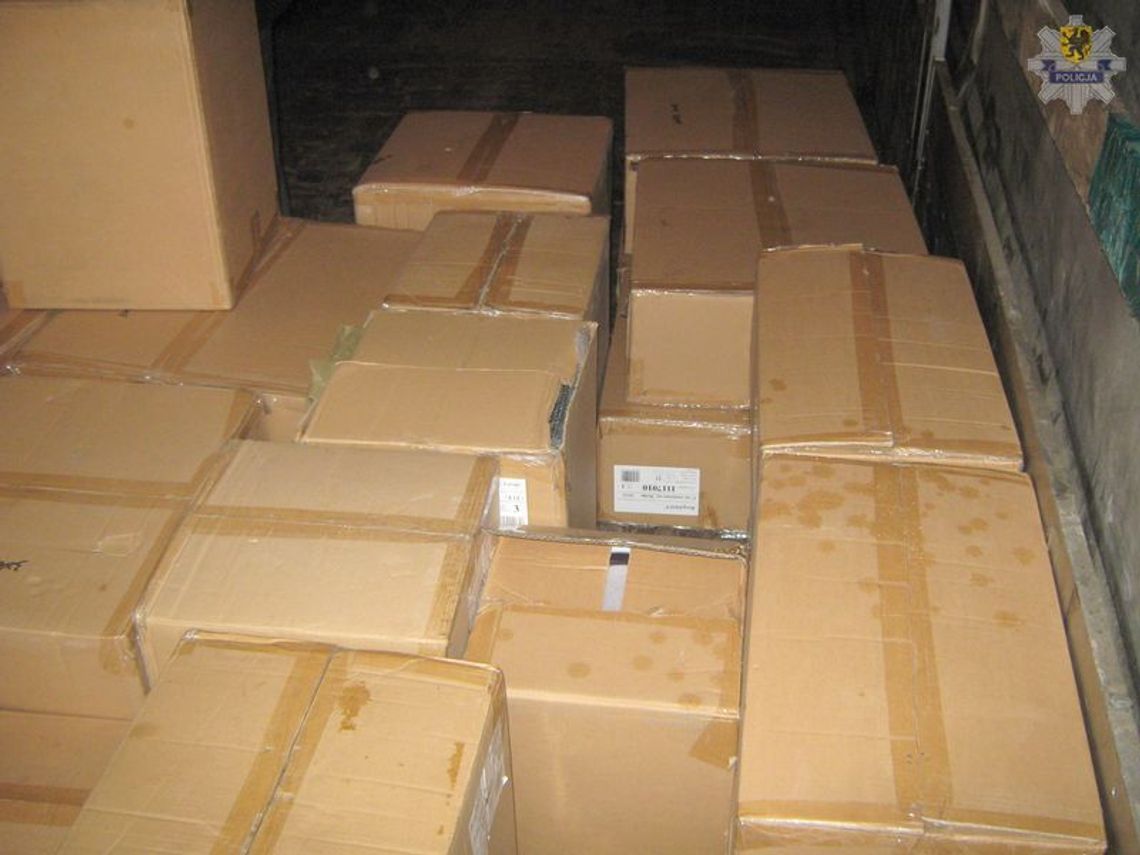 Zgarnęli towar za pół miliona