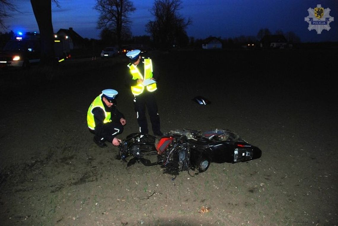 Zginął 24-letni motocyklista