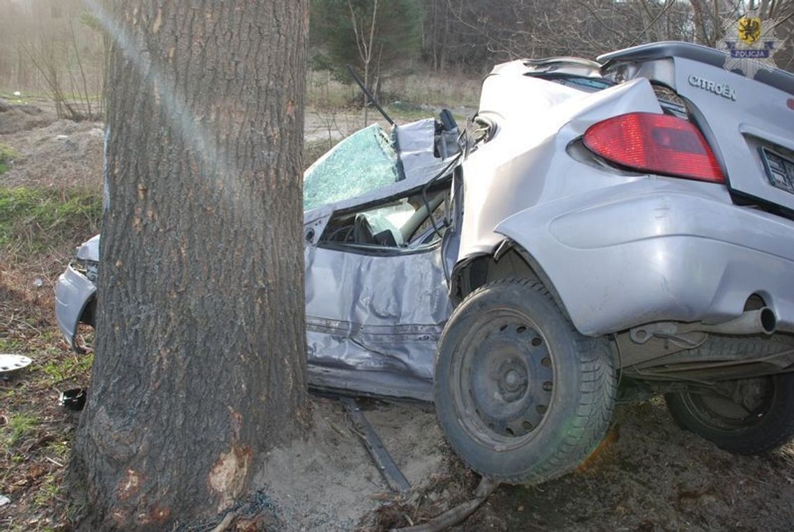 Zginął kierowca citroena