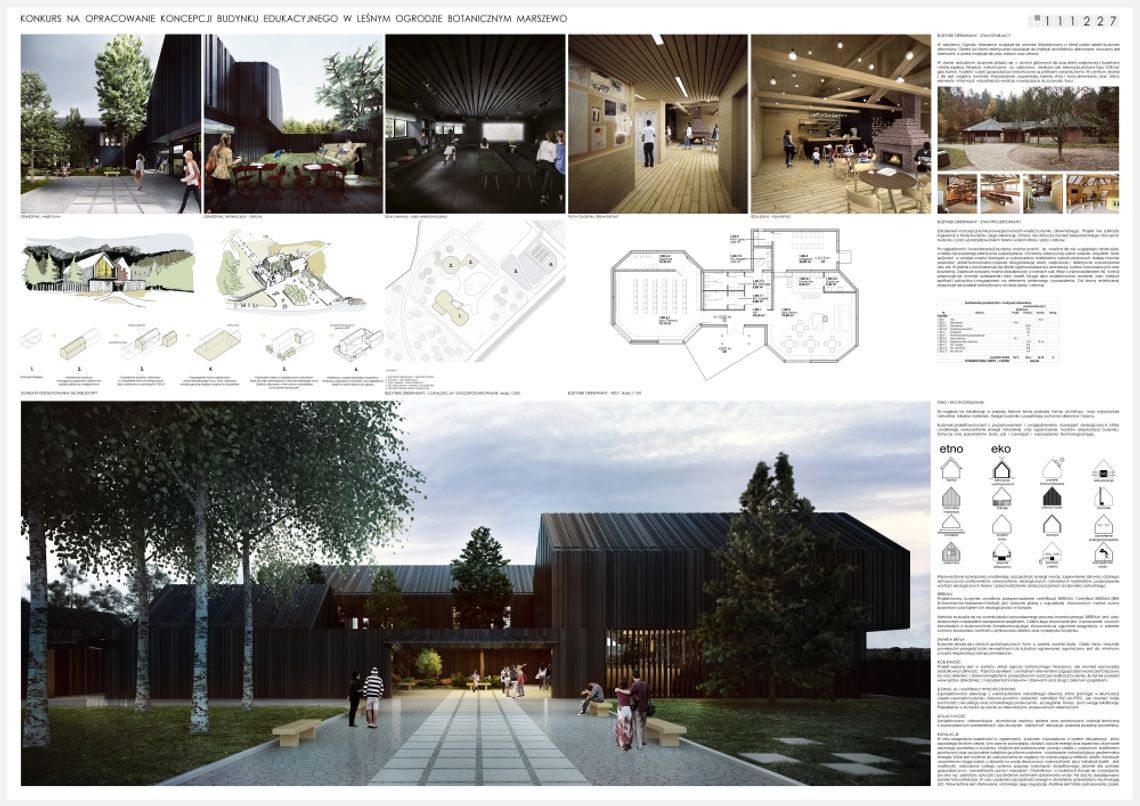 Znamy projekt budynku edukacyjnego w ogrodzie botanicznym Marszewo
