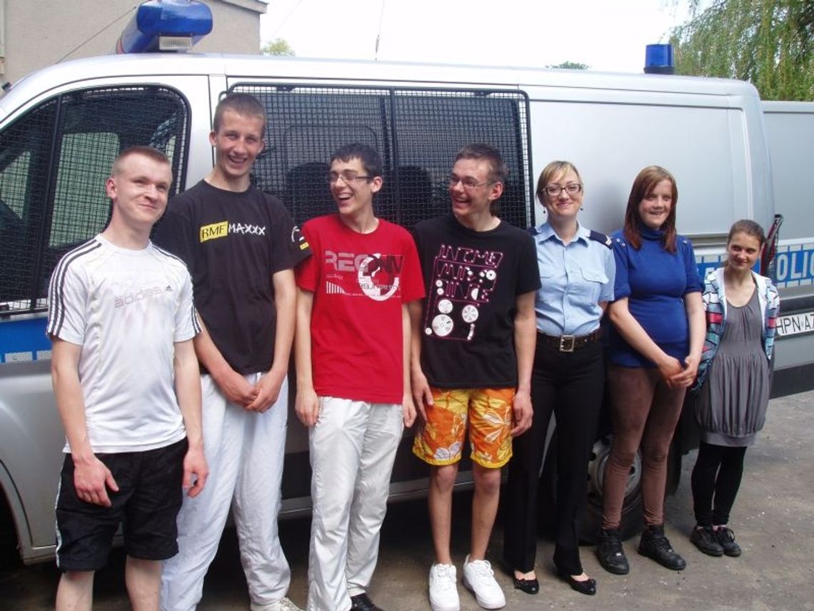 Zobaczyli jak pracują policjanci Zobaczyli jak pracują policjanci