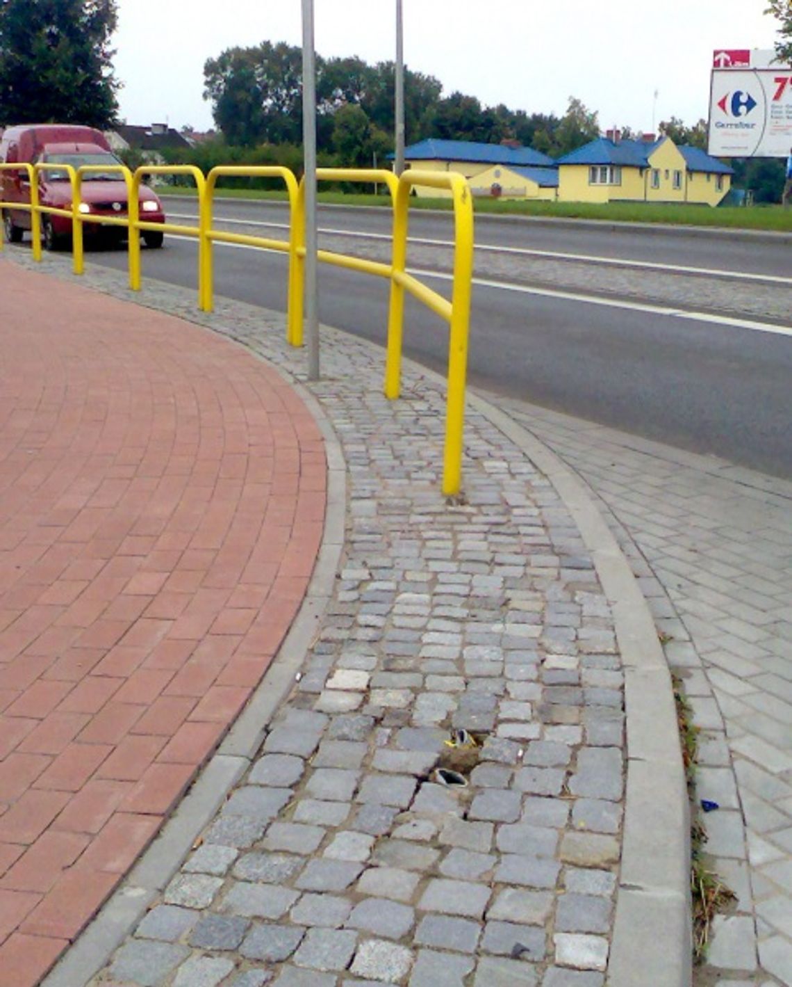 Żółte barierki zmodyfikowano Żółte barierki zmodyfikowano