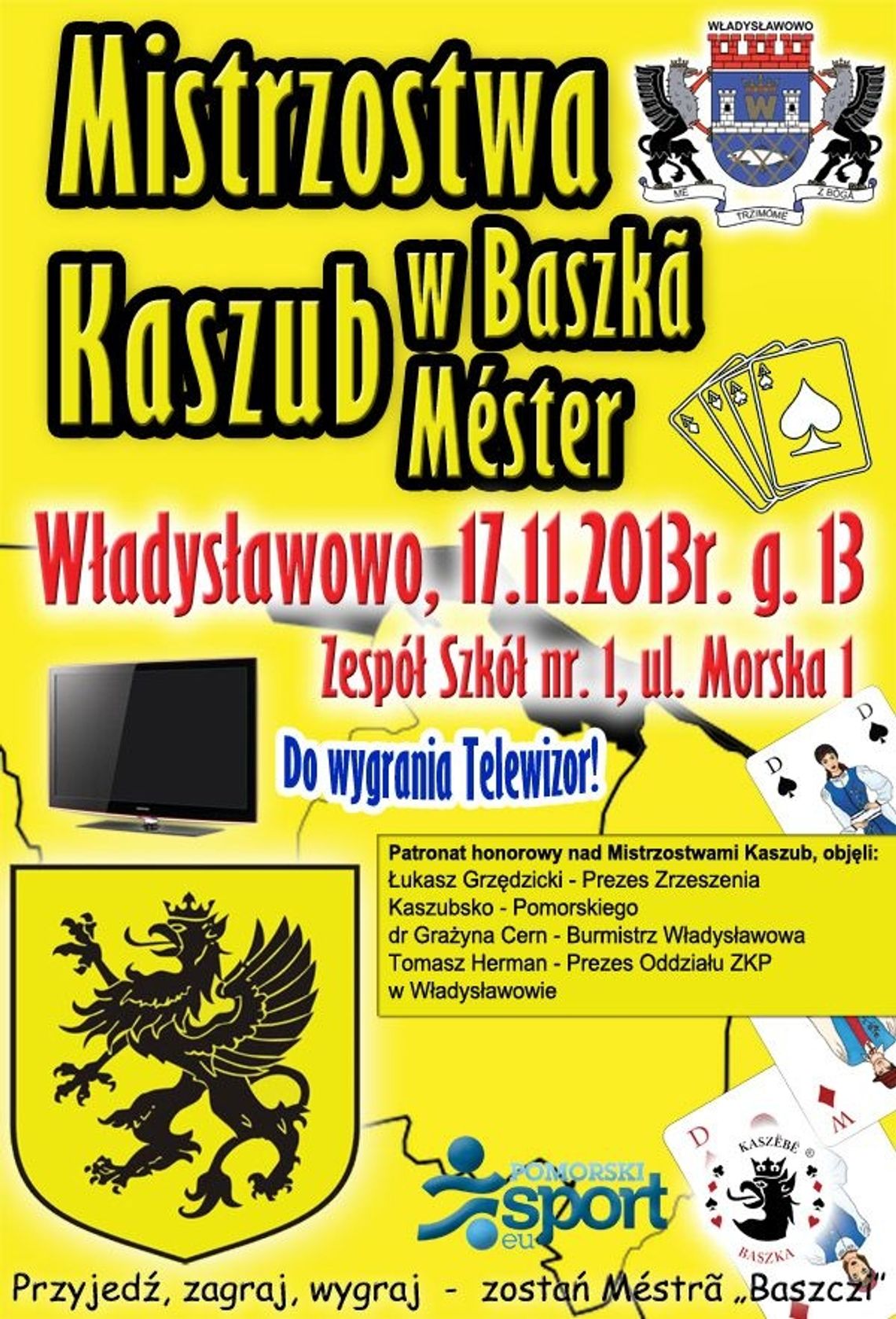 Zostań Méstrã „Baszczi’’. Mistrzostwa w grze karcianej