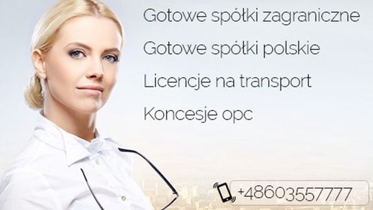 Gotowe Fundacje, wirtualne biuro, księgowość Gotowa Spółka z o.o. z VAT EU Niemiecka, Bułgarska,Czeska, Słowacka, Łotwa, Niemcy, Holandia, Belgia 603557777